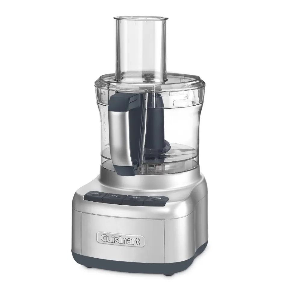 

Food Processors Elementa Wipe-clean Rubberized Touch Pad Controls and Reversible Shredding and Slicing Discs