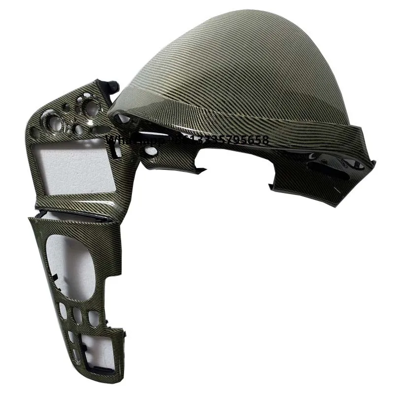 

For 1992-1997 RX7 FD3S RHD Carbon Fiber Interior Gauge Hood, Gauge Bezel, A/C Bezel and Shifter Panel Keflar Fiber