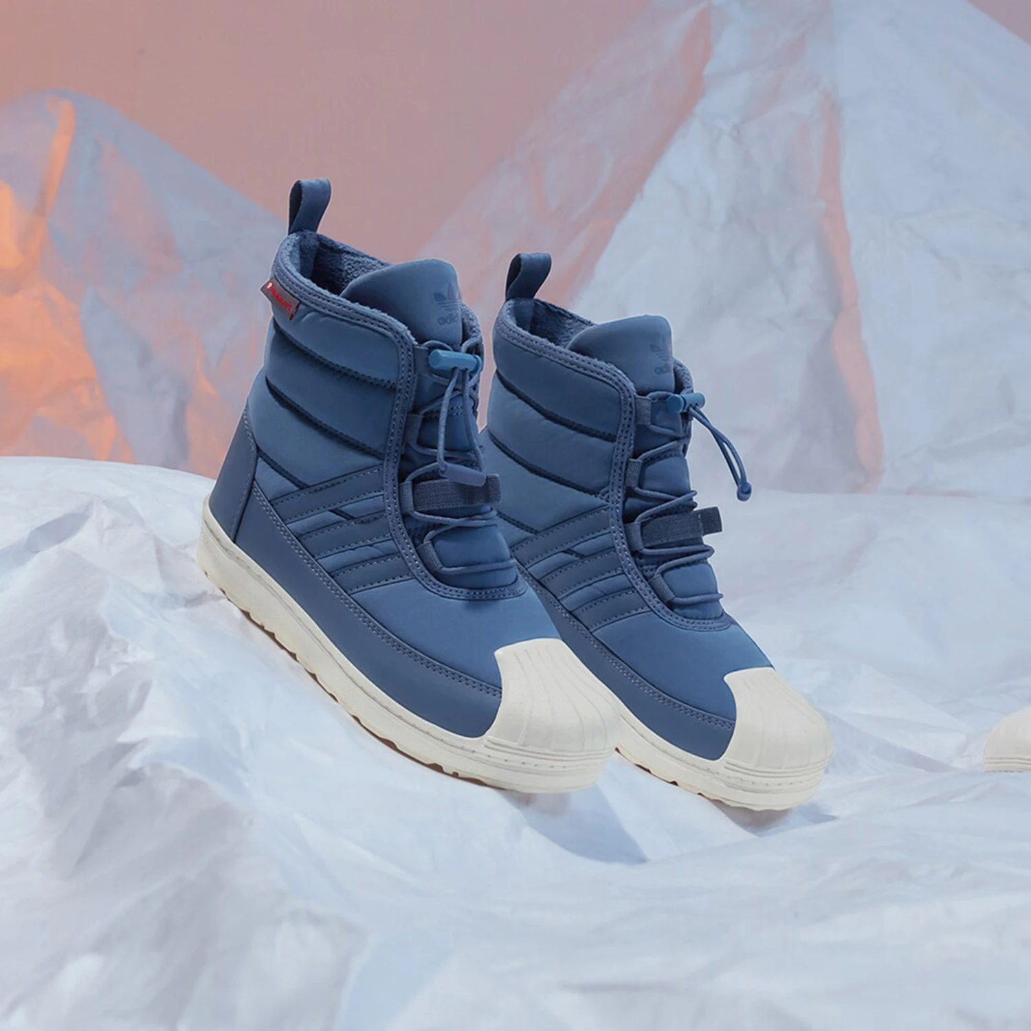 

Adidas genuine New Season Kids' Warm Trefoil Casual Boots IE9751