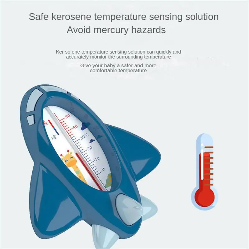 Water Thermometers Rocket Floating Baby Safe Newborn Shower Products Bath Toys Creative Scientific Bathroom Products