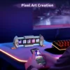 Divoom Times Gate 사이버 펑크 게임 설정 디지털 시계, 스마트 앱 제어, 와이파이 연결, RGB LED 디스플레이, 맞춤형 선물 5