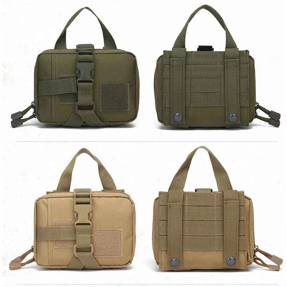 Tactische Molle-zakjes Multifunctionele militaire nylon heuptas Utility-tas Afneembare patches Zakjes voor hondenvestharnas