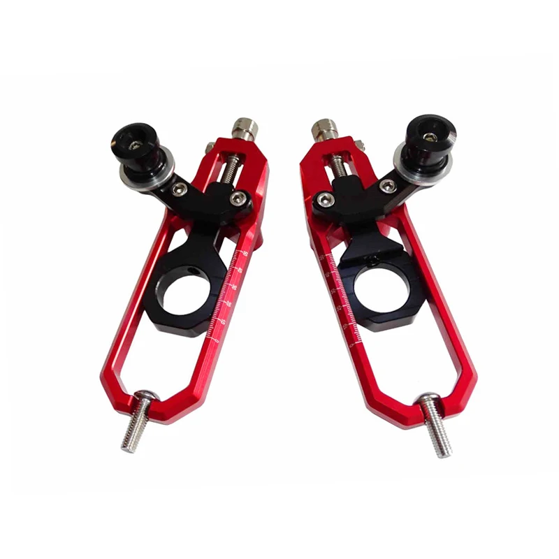 waase Motorcycle CNC Aluminum Chain Adjusters with Spool Tensioners Catena For Suzuki GSXR1000 GSXR 1000 K7 K8 2007 2008