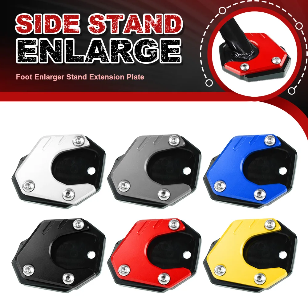 FOR HONDA CBR500R CB500F CB500X CB 500X 2013 2014 -2020 Motorcycle Accessories Side Stand Enlarger Kickstand Enlarge Plate Pad