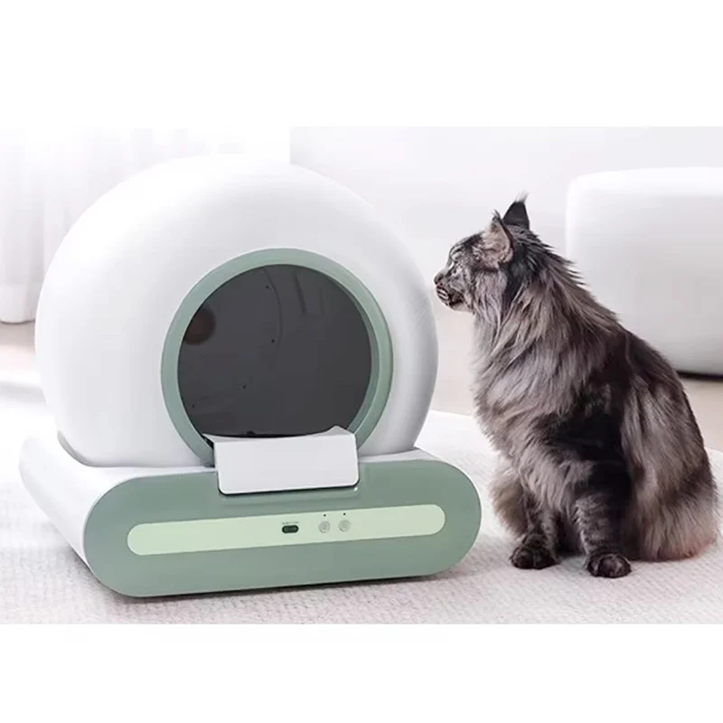 

Ti+ Automatic Cat Litter Box for APP English Version Fully Enclosed Electric Smart Sandbox Pet Toilet Arenero Para Gato