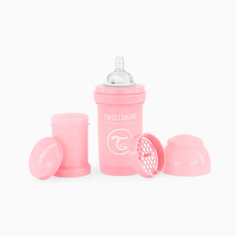 Baby Bottle 180ml/260ml with extra wide spout PP material Bottle Leak-proof and choke-proof Baby Bottle Baby cup Learning cup