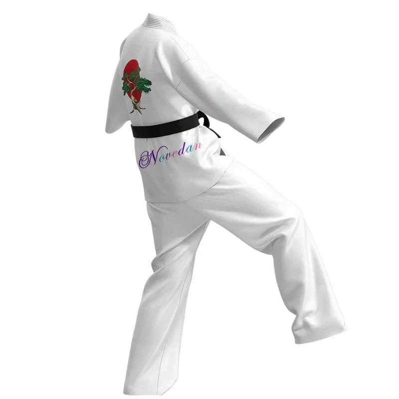 2026 Anime Karate Kids KOF Cobra Kai Cosplay Costume Kid Child Aldult White Kimono Uniform Headband Halloween Party Suit ZS85D