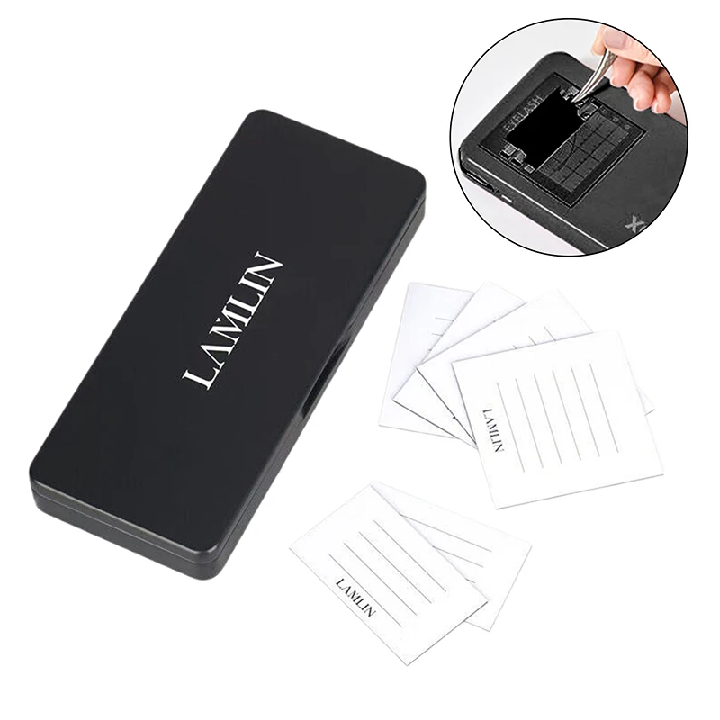 Eyelash Grafting Table Portable Eyelash Organizer Eyelash Box Space Saving Storage Box Eyelash Extension Studio Tool