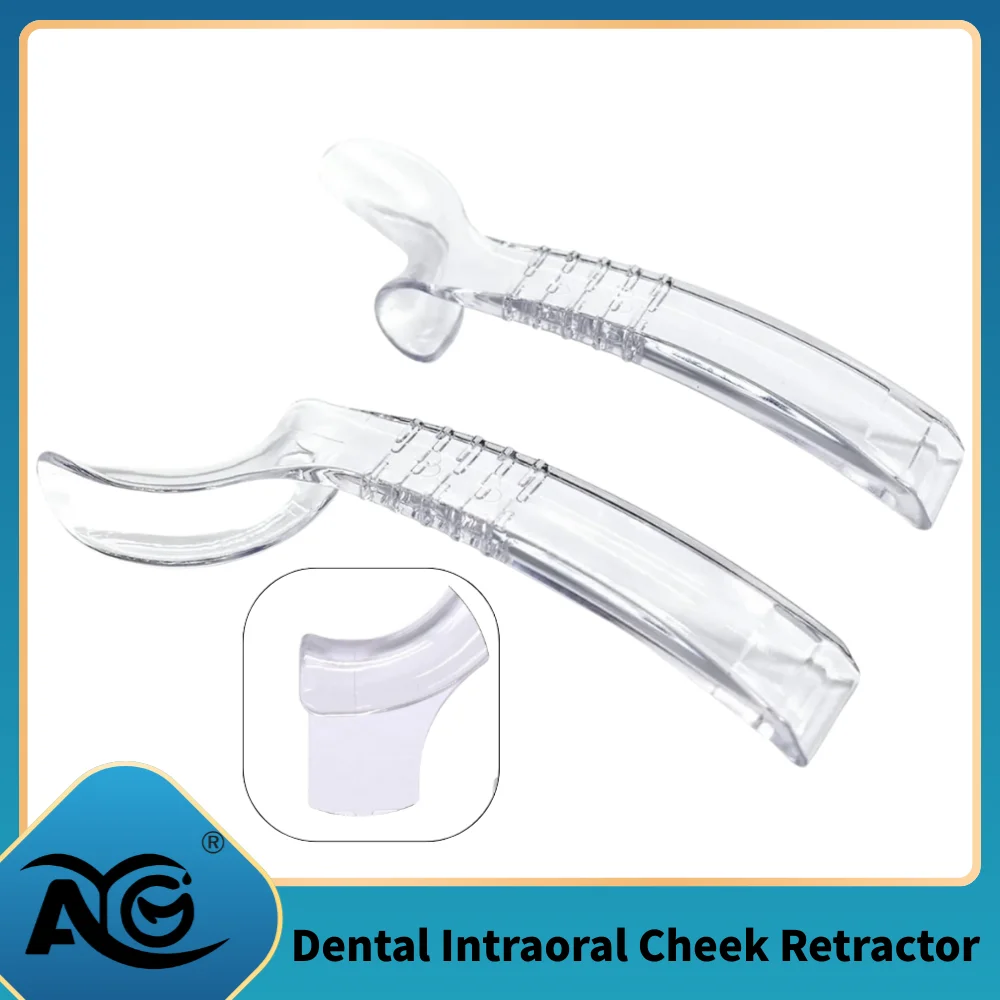 Dental Intraoral Cheek Retractor Half-Lip Retractor,Unilateral Lip Retractors for Adults Oral Care Tool Left+Right,Large Size