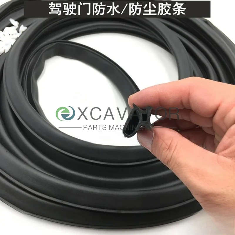 

Kobelco Sumitomo Kato Komatsu Sany Hitachi, DUSTPROOF WATERPROOF STRIP/SEALSTRIP/CAB DOOR & window strip excavator accessories