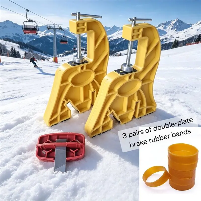 Multi Snowboard Vise Clip For Waxing Repair Tool With Snow Edge Adjuster Kit- Horizontal Vertical Support Stable Design