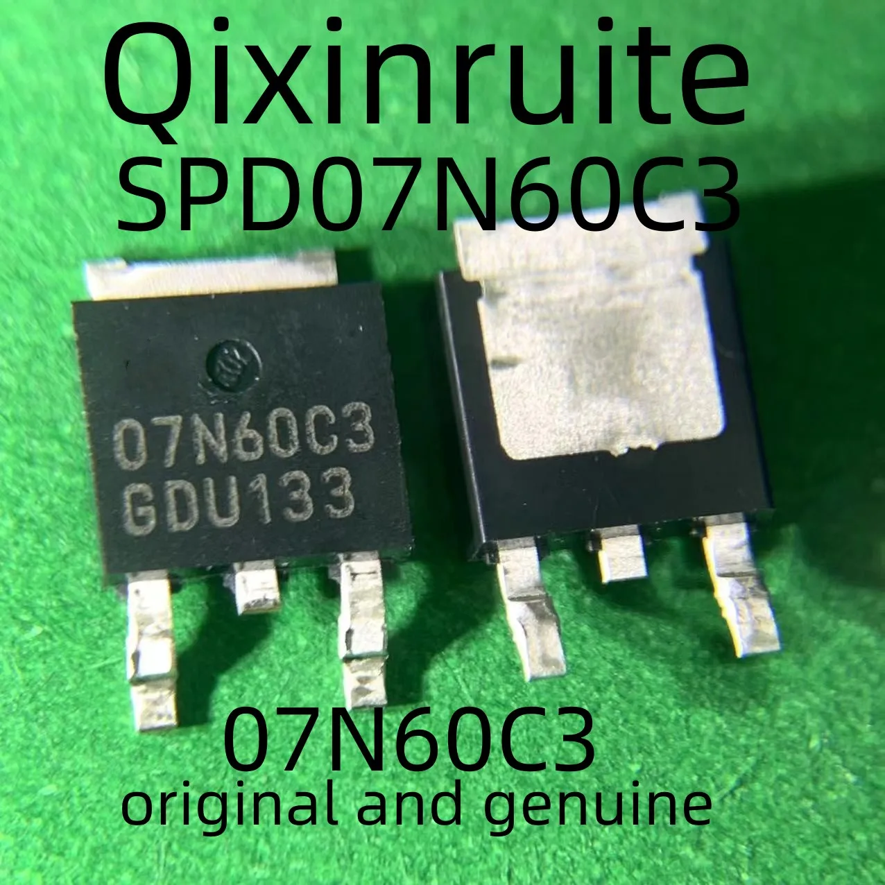 

Qixinruite интегрированный электронный чип SPD07N60C3 = 07N60C3 TO-252 оригинальный и подлинный.