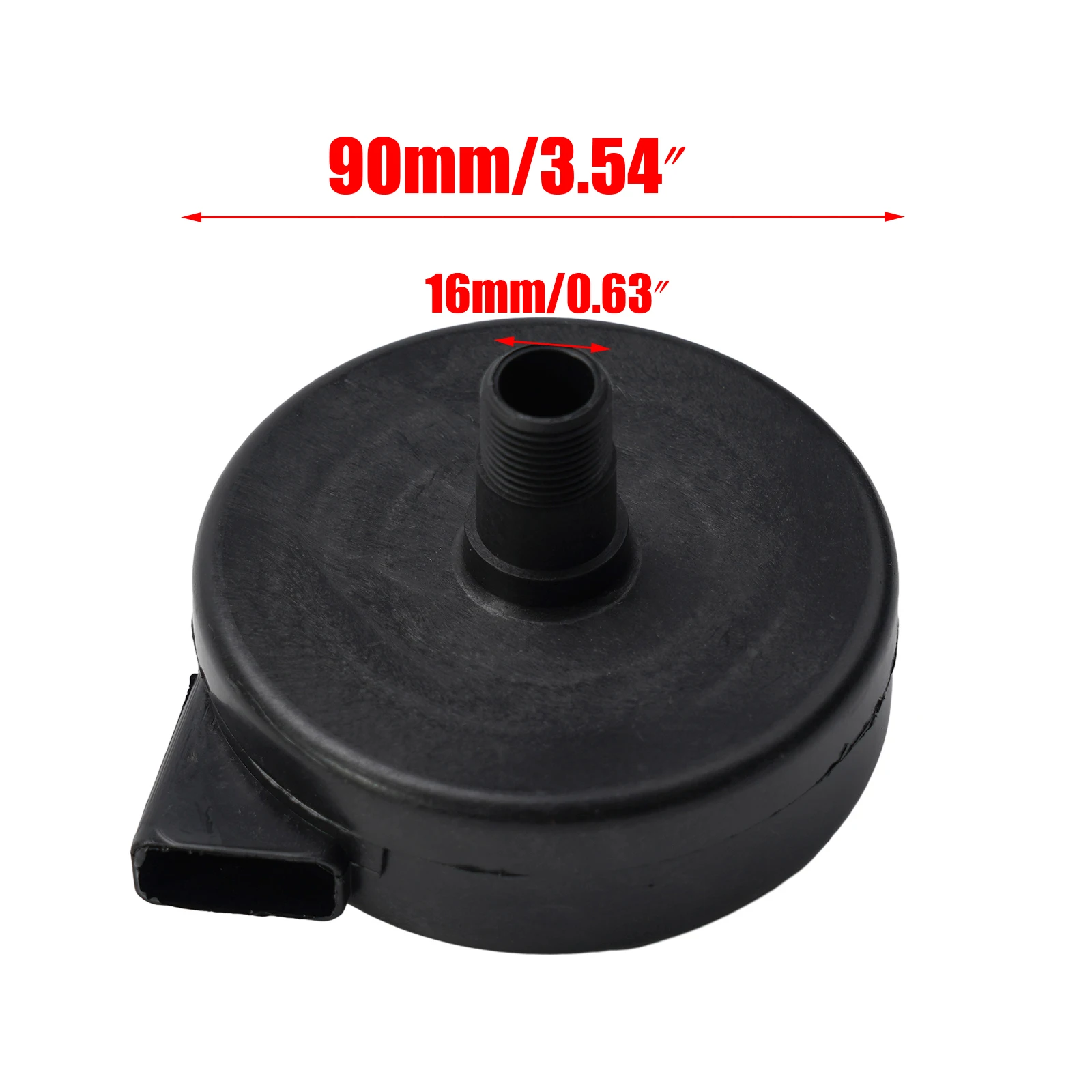 Imagem -06 - Air Filter Silencer For Air Compressor Male Threaded Piston Compression Accessories Plastic Thread Pcs 16 mm