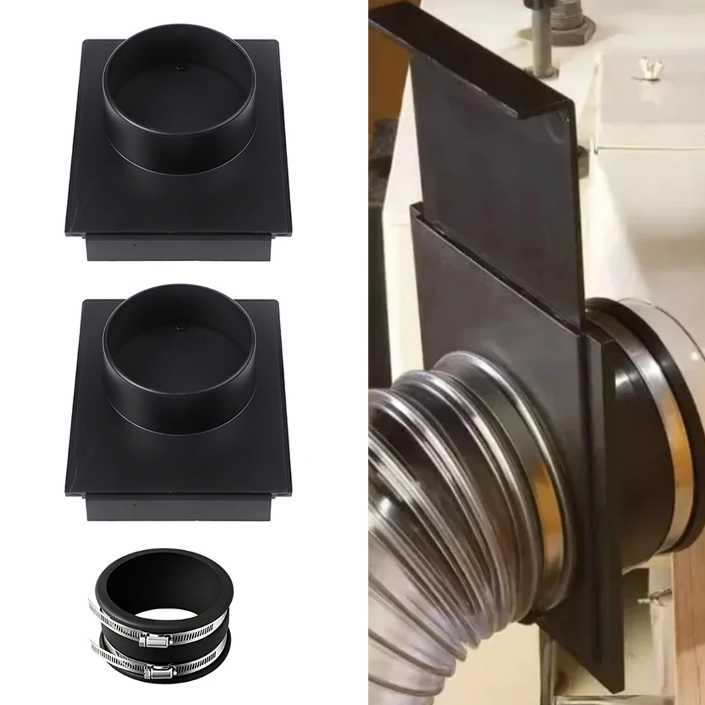 Ventilation Adapter 100mm for For dust For Collectors Made of ABS Plastic Supporting Reliable Airflow Direction Control