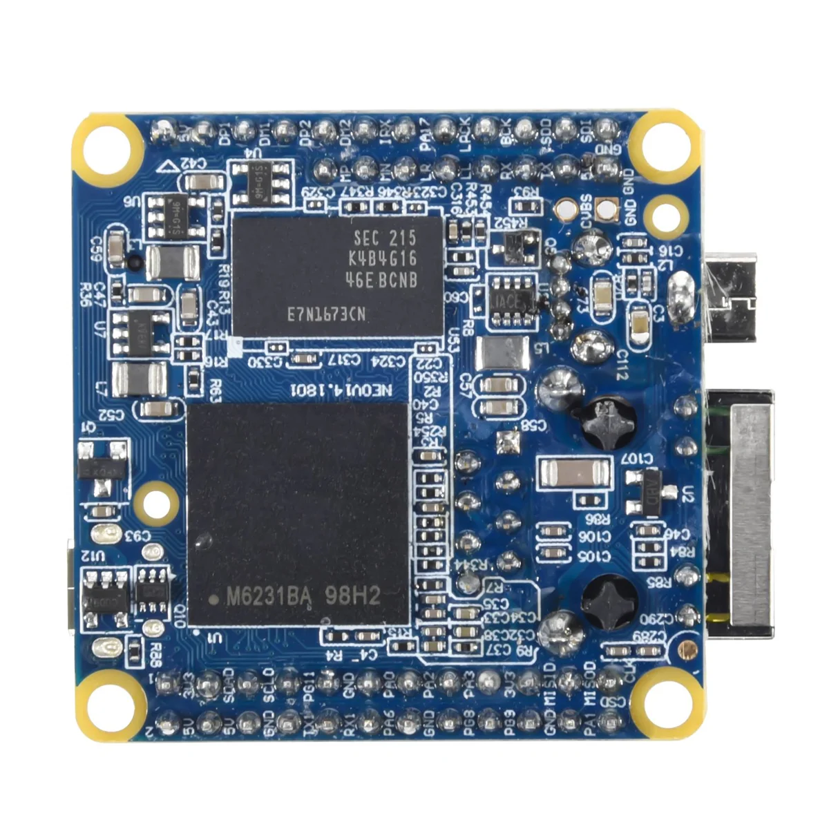 Placa de desenvolvimento AT87-NanoPi NEO Open Source H3 DDR3 RAM 512MB Quad-Core Cortex-A7 Ubuntu Openwrt Armbian