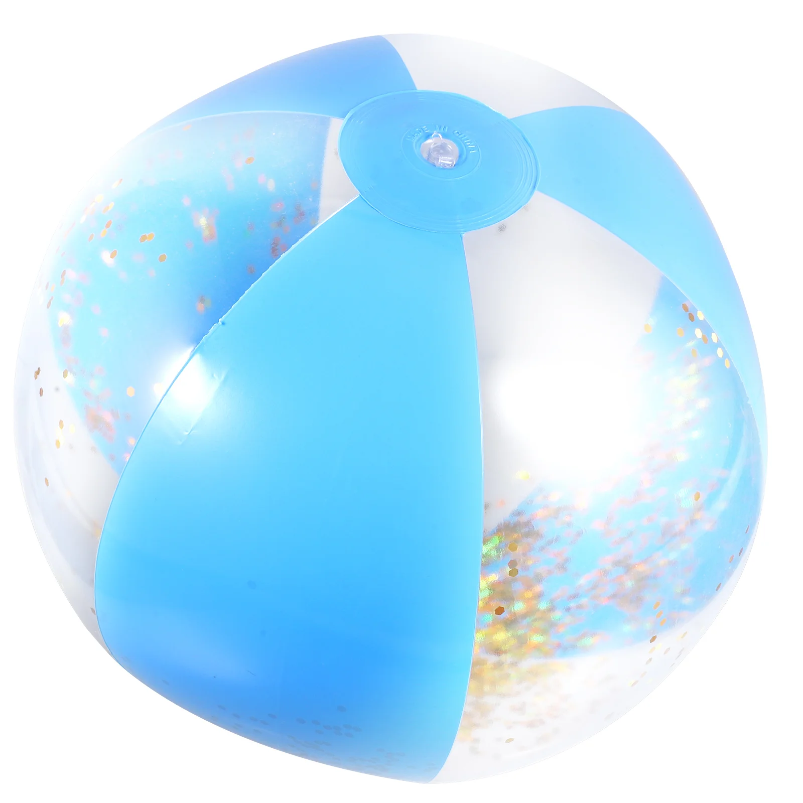 3 Pcs Glitter Beach Ball Decorative Sequin Balls Mini Big Inflatable Pvc Large Pool Child Basketball Toy