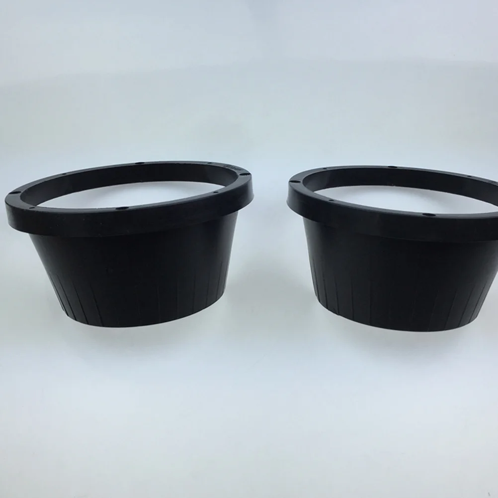 2Pcs 6.5 Inch Universal Car Speaker Waterproof Cover Enhanced Durability ABS Audio Protection Pad for Vehicle Stereo