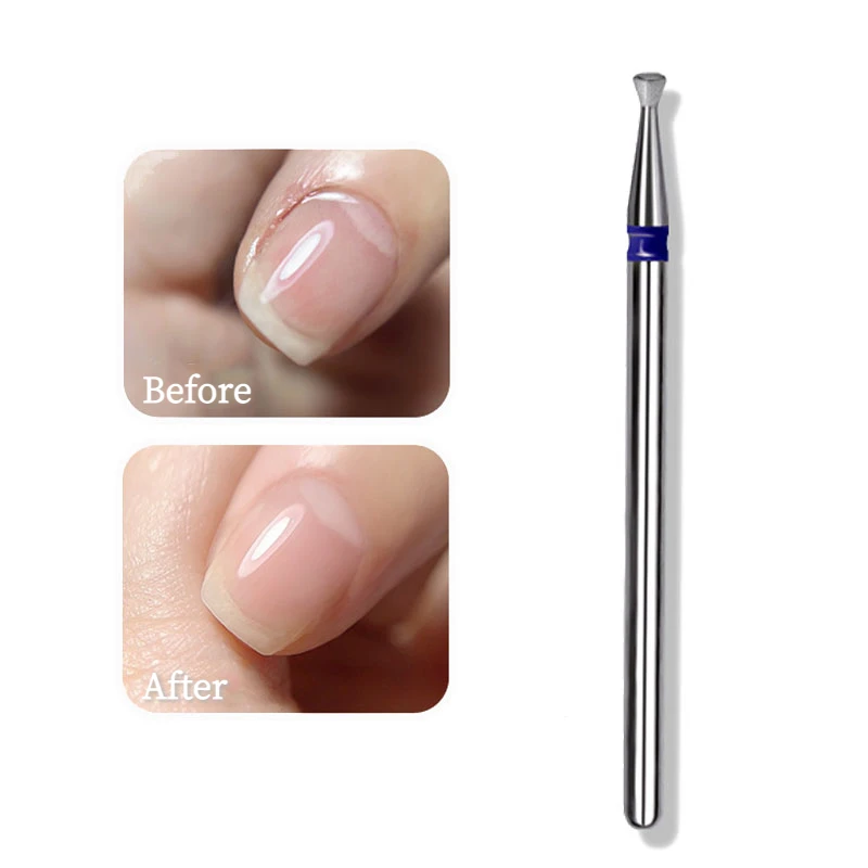 Nail Drill Bit Stainless Steel Glue Overflow Removal Dead Skin Remover Nail File Nail Polish Professional Tools