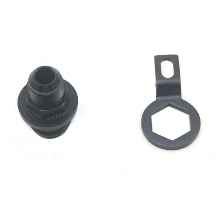 New Black Fittings Block Plug Adapter Breather Fittings To AN10 Suit For Honda Acura D Series D15 D16