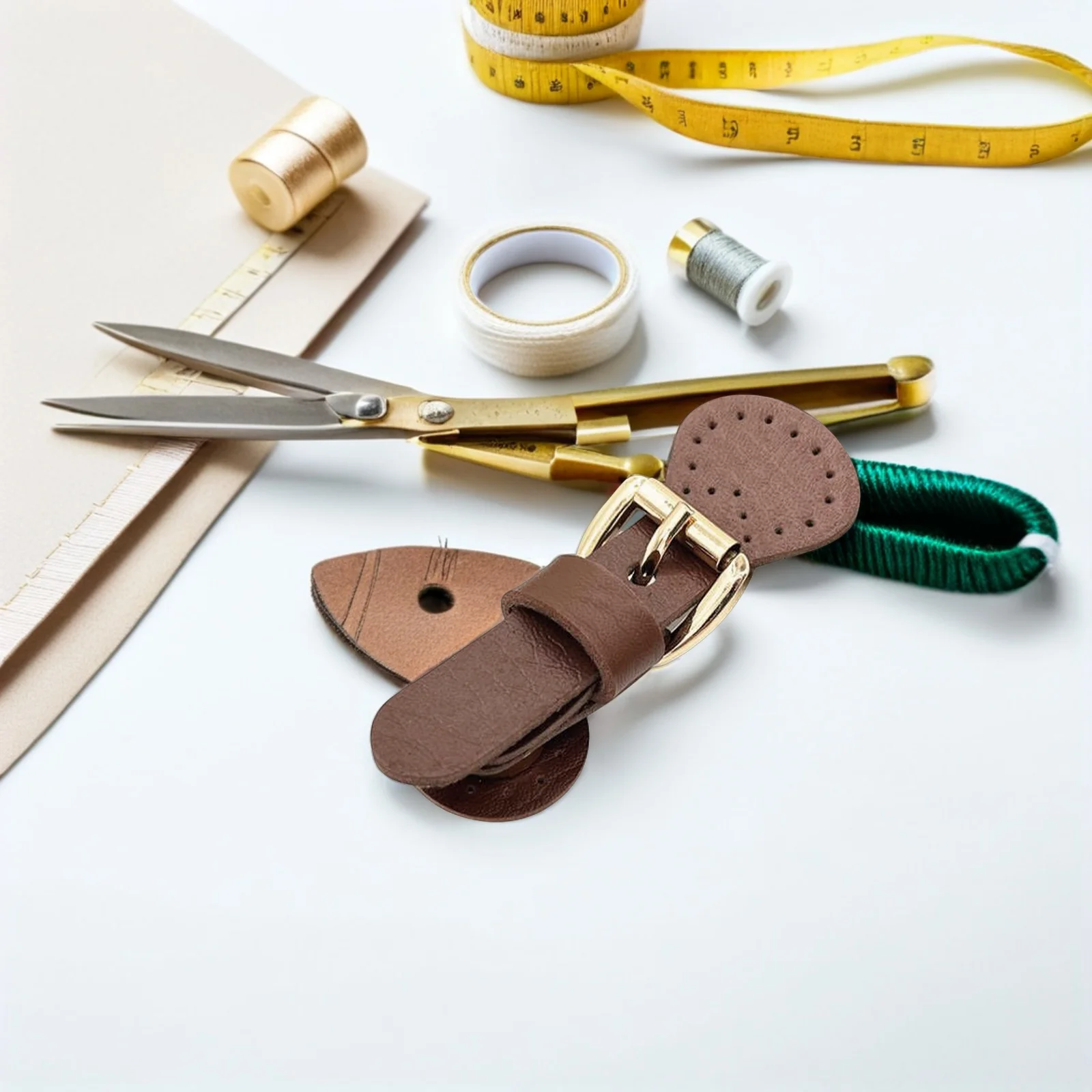 

1 set 1 Set Magnetic Snap Button Pu Buckle Deep Brown For Coats Jackets Handbags Luggage Metal Closure Diy Clothing