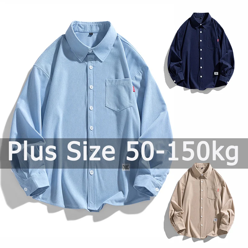 

Женская рубашка больших размеров 1XL-9XL 50-150 кг с длинным рукавом, свободные топы большого размера, женская одежда Blusas Mujer De Moda 4XL 5XL 6XL