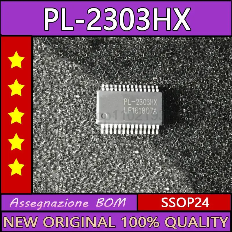 5pcs/lot Pl-2303hx PL2303 pl2303hx serial port converter chip ssop28