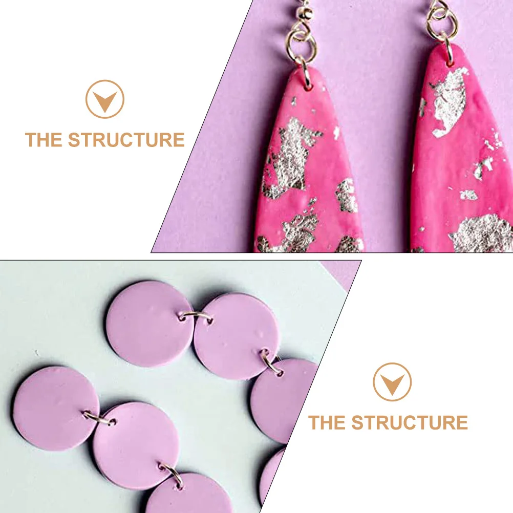 

1Set Earring Cutter Stainless Steel Clay Cutting Tools DIY Polymer Clay Jewelry Making Equipment Jewelry Making Cutter