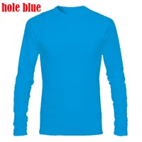 T-shirts à manches longues pour hommes, décontractés, col rond, pour le sport et le fitness, t-shirts confortables et élastiques pour hommes 5
