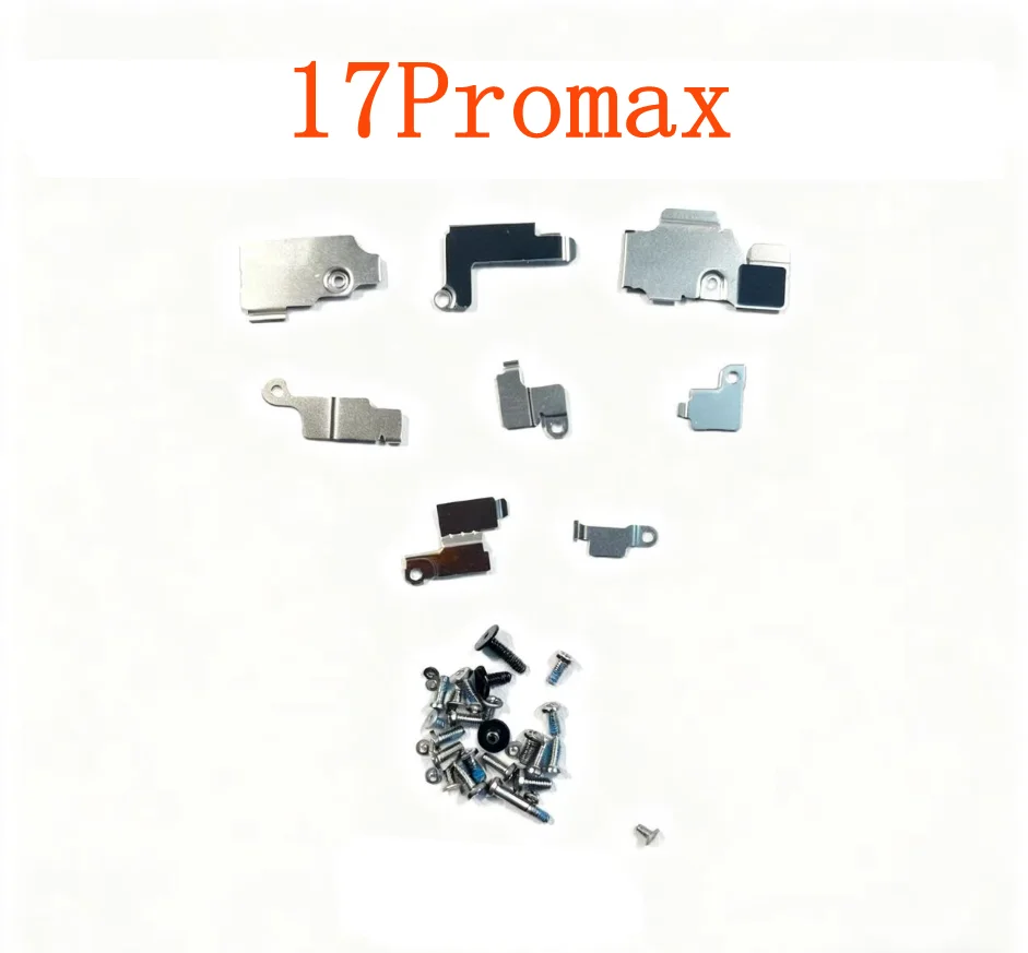 

17pro 17promax small Internal Bracket Replacement Parts with Full Screw Set for IP17pro 17promax Motherboard screen and battery