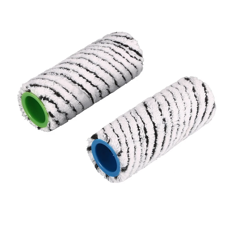 For Karcher FC3 FC5 FC7 Multi-Surface Roller Set Microfiber Washable 2.055-021.0 Roller Brush Vacuum Cleaner Accessories