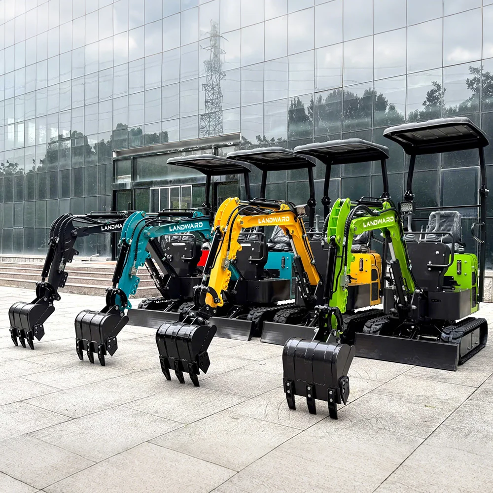 

Wholesale Mini Excavator 1000kg Multifunction Full Hydraulic Micro Excavators Custom XT10K Farm Use Crawler Bagger Small Digger