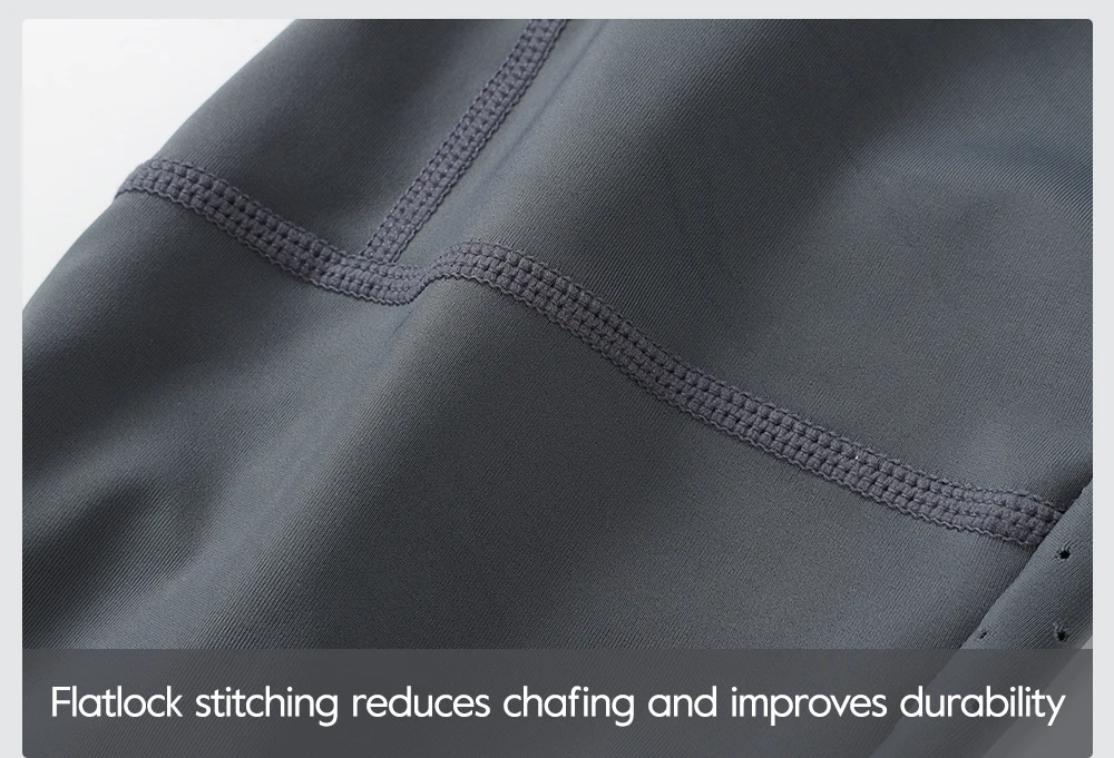 RION Herren Radsport-Trägerhose Fahrradhose MTB-Tights Rennrad-Trägerhose Winddicht Italienische Dolomiti-Polster Herbstbekleidung 6 8H – Detail 17