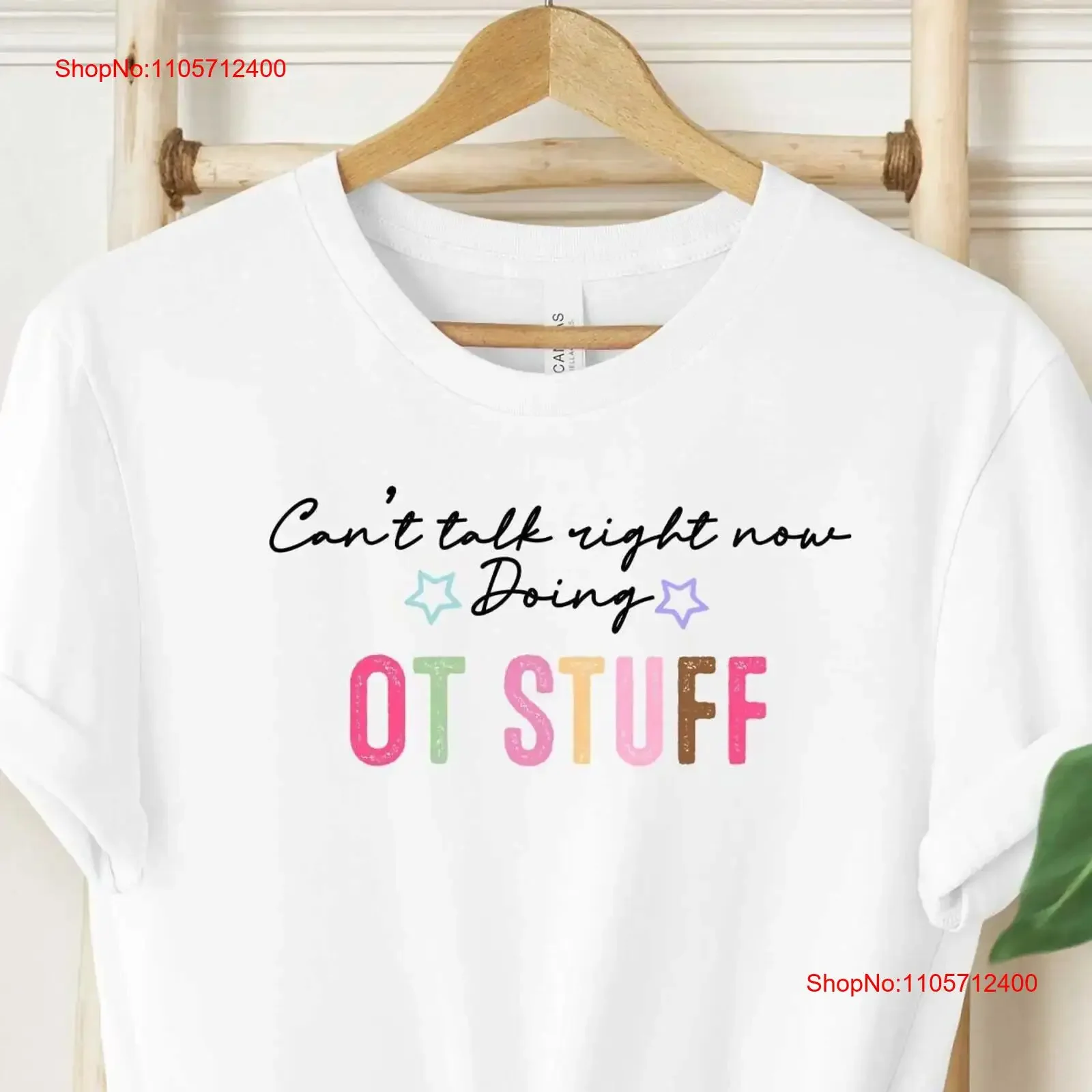 Occupational Stuff T Shirt Fine Motor Therapist Cant Talk Right Now SweaT Promoter vintage Washed Breathable designer clothes
