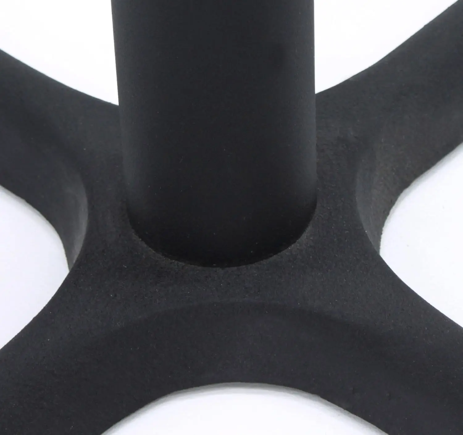 Cain 30 "" Round Café Table- Cherry & 2 Zeng Stack table-hitam