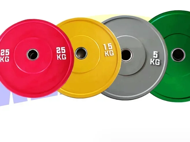 Barbell Color Plastic Big Hole Hard Pull  Fitness  Weightlifting