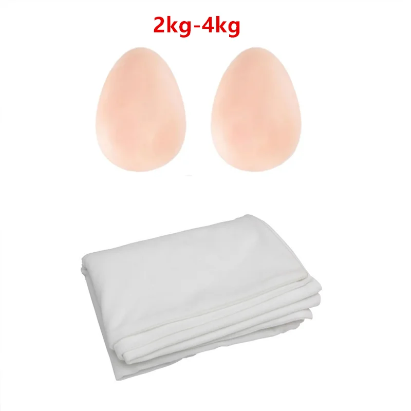 2KG-4KG Big Silicone Dakimakura Breasts Cup 3D Artificial Simulation Breast For Anime Waifu Pillow Otaku Body Pillows Oppai