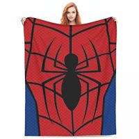 Marvel Spider Man Blanket Super Soft Comfortable Plush Throw Blanket For Couch Bed Camping Flannel Bedspread Bed Cover