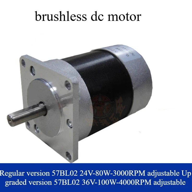 24V/36V DC Brushless Hall Motor  High Power Adjustable Speed for DIY/Electric Tools/RC Models