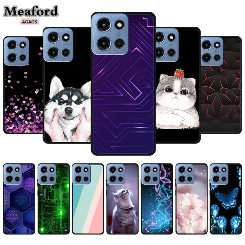 For Moto G 5G 2025 Phone Case Animal Soft TPU Silicone Protection Back Cover For Motorola Moto G 5G 2025 MotoG (2025) Funda