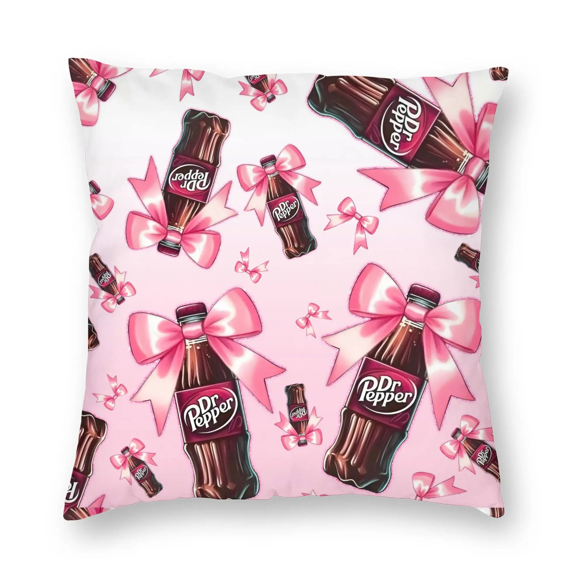 Unique Peppers Print Luxury Pillow Cover Decoration Vintage Dr. Soda Est Cushions for Sofa