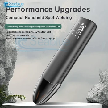 Saldatrice a punti portatile Saldatrice a punti portatile fai-da-te 11 marce Saldatura a punti con accumulo di energia regolabile per batteria al litio 18650