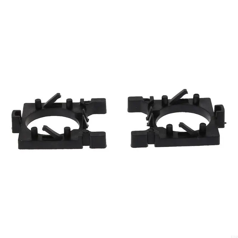 K3KD อุปกรณ์เสริมความทนทานยานยนต์ LED LED LED ADAPTER SOCKETS BASE สำหรับการโฟกัส 2 Fiesta MK2 H7 2 แพ็ค