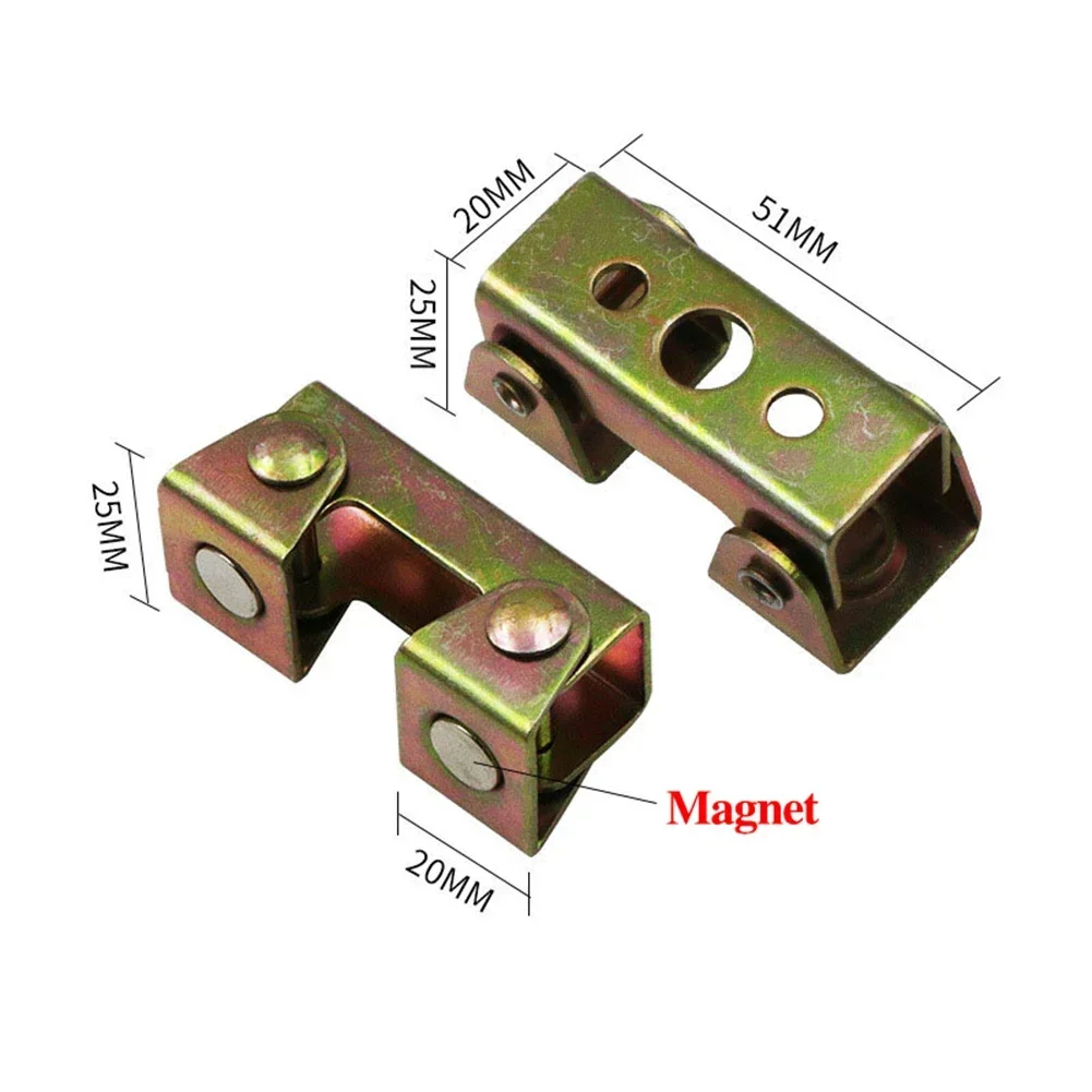 1pcs Magnetic V-type Clamps V-shaped Welding Holder Welding Fixture Adjustable Magnet V-Pads Hand Tools Metal Working Tool