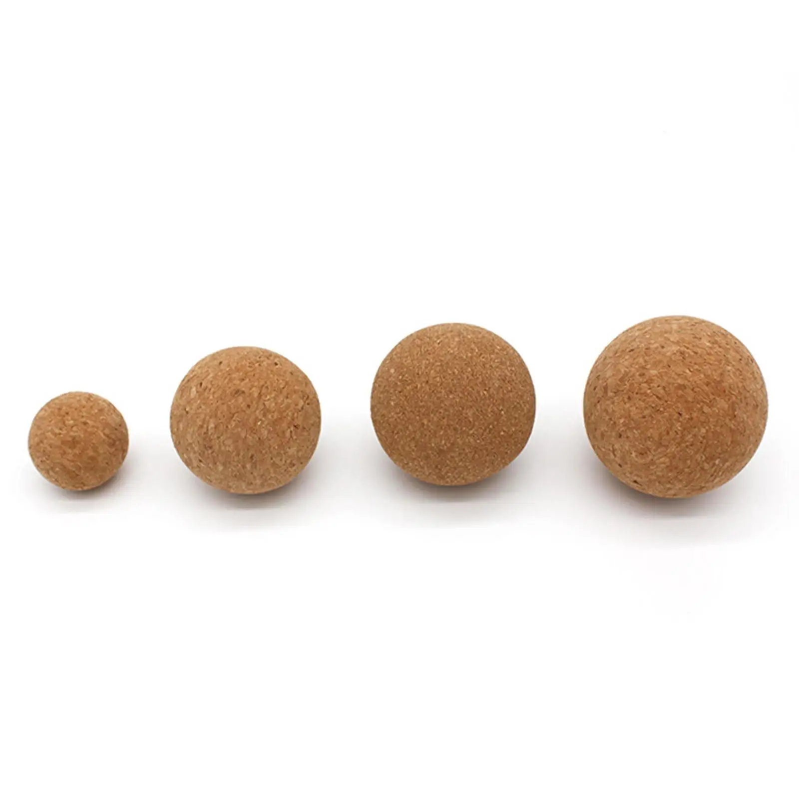Cork Massage Ball Massager Fitness Equipment Lower Back Manual Fitness Ball for