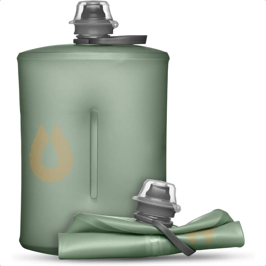 

HydraPak Stow Складная бутылка для воды для рюкзака 350 мл 500 мл 1 л Ультралегкая водонепроницаемая поворотная крышка без BPA