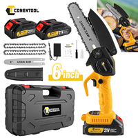 CONENTOOL Electric Chainsaw Cordless 6\