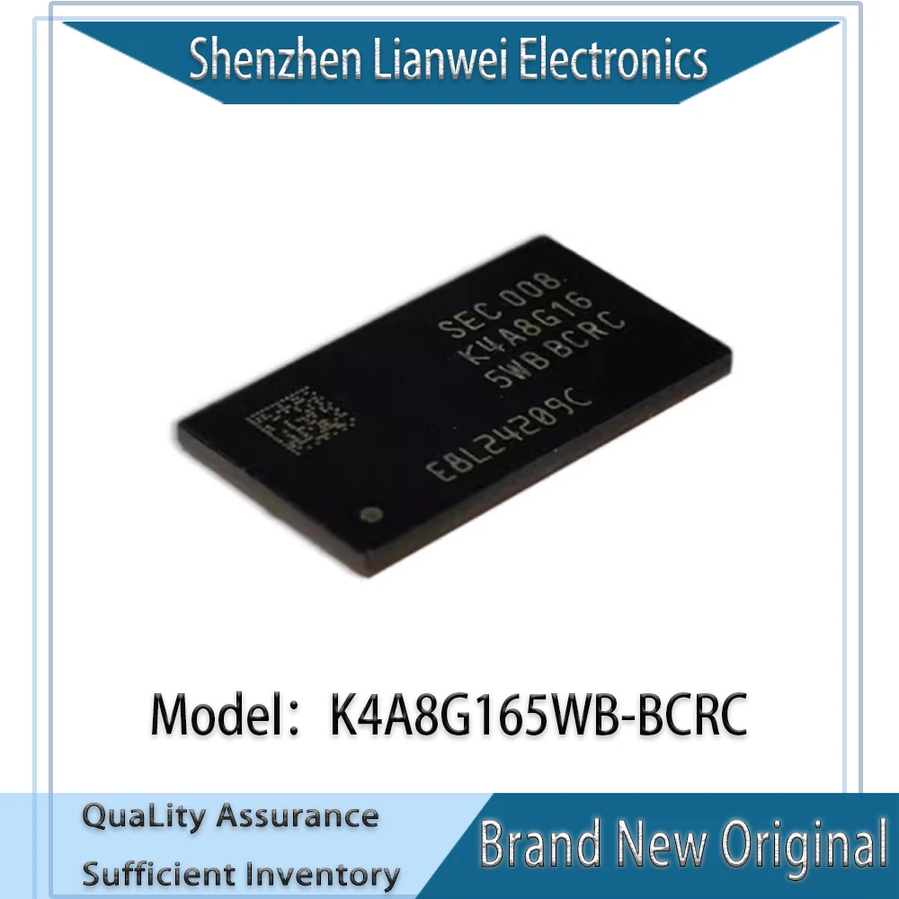 

100% New Original K4A8G165WB-BCRC K4A8G165WB IC SDRAM DDR4 Chipset FBGA-96