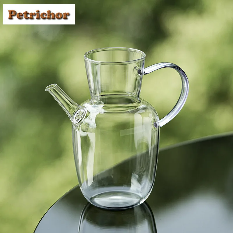 

500ml Heat-resistant Glass Imitation Song Dynasty Teapot Luxury Tea Infuser Pot Tea Making Kettle With Strainer Tableware Craft
