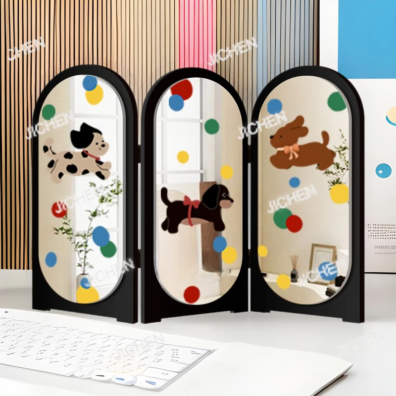 

Настольный экран, кремовая картина с ветровым зеркалом, шкаф для телевизора, украшение для шкафа на крыльце, высококачественная маятниковая картина