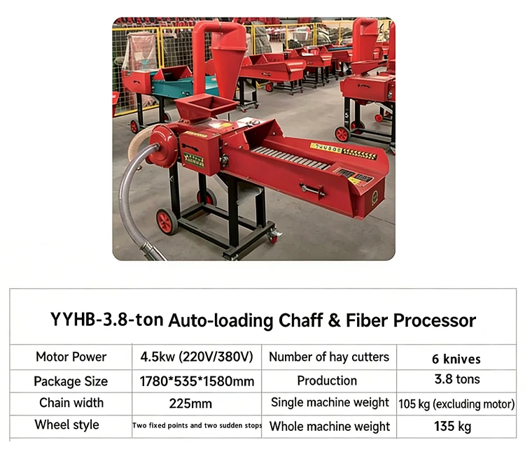 -For Self-priming Corn Straw Chopper for Silage Making Factory Price*
